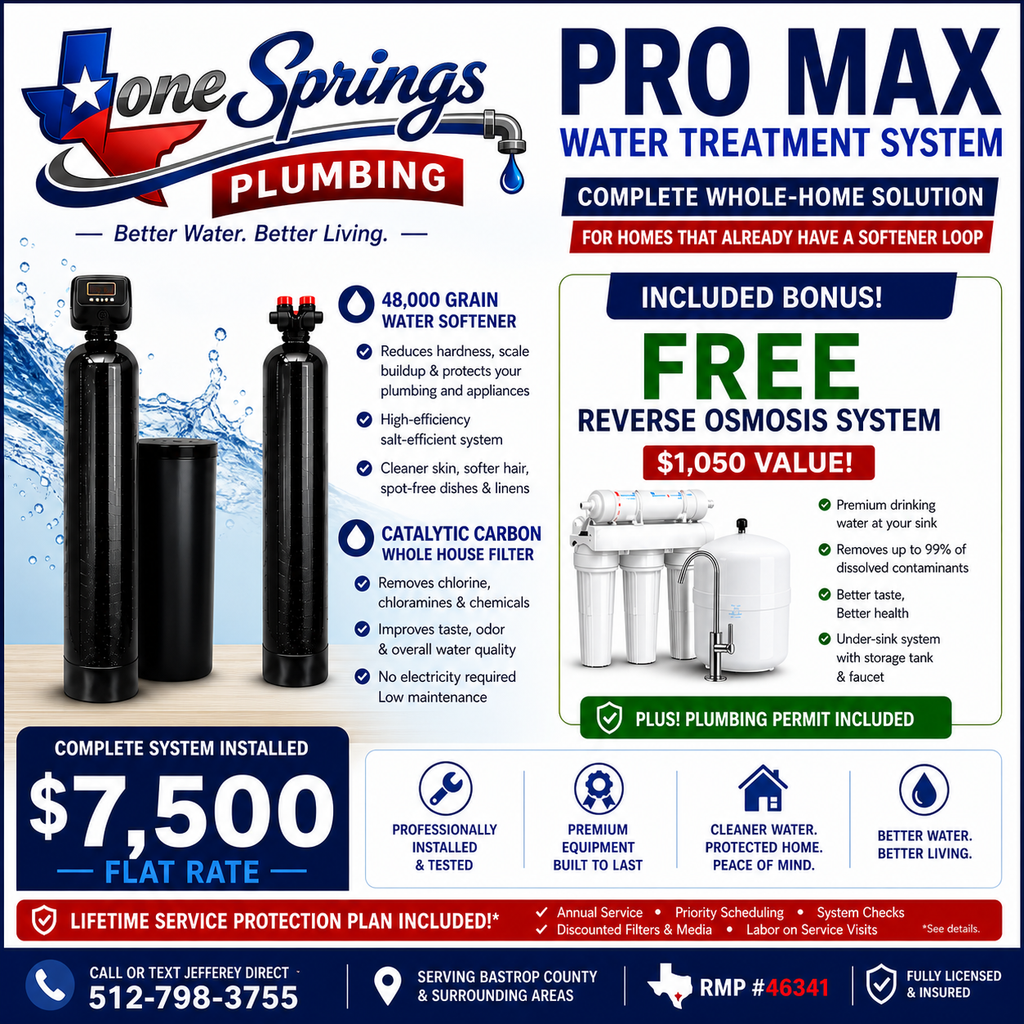 Custom Whole-Home Water Softening Filtration System