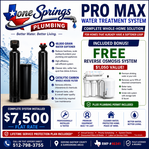 Custom Whole-Home Water Softening Filtration System
