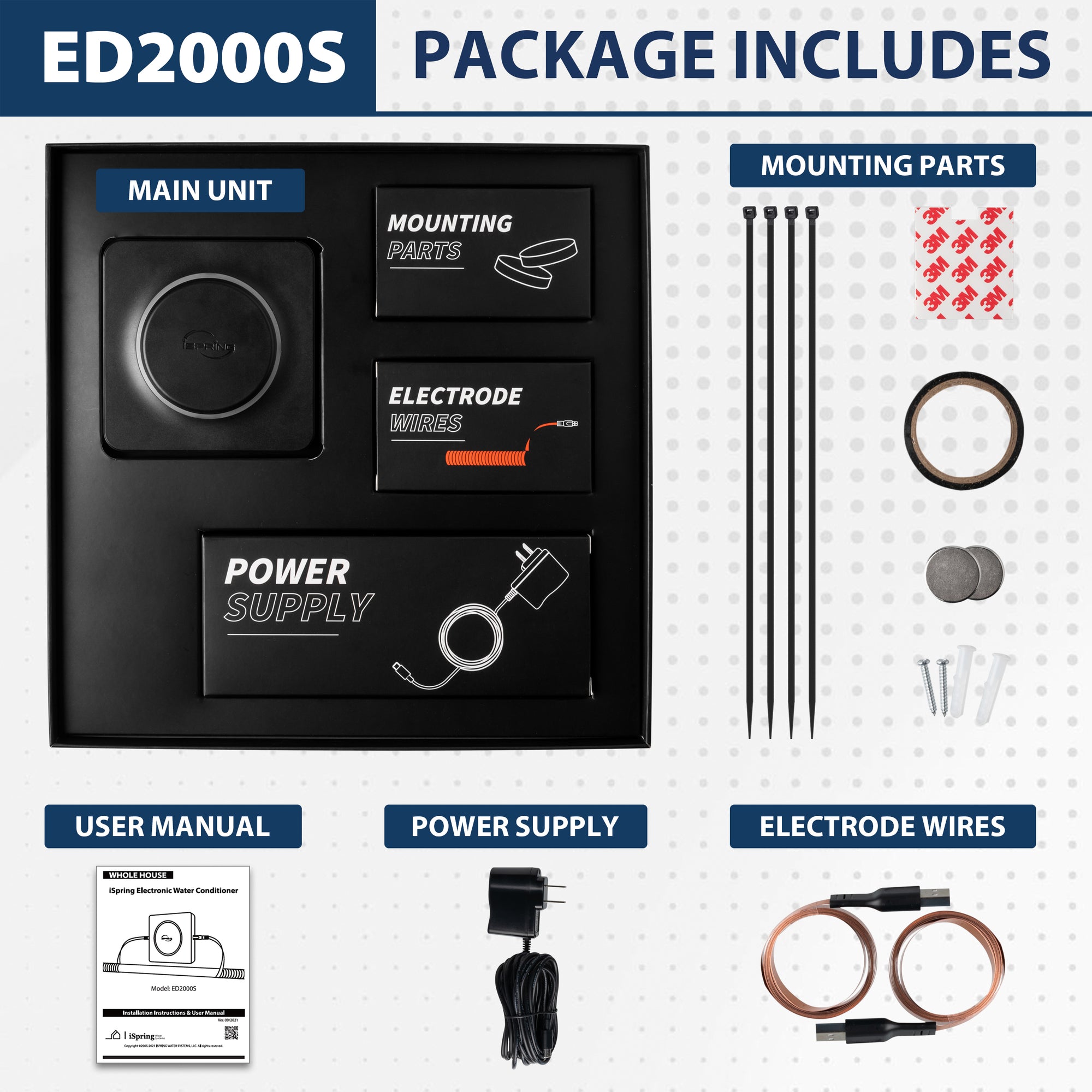 salt free Electrotonic Whole House Water Conditioner for hard water