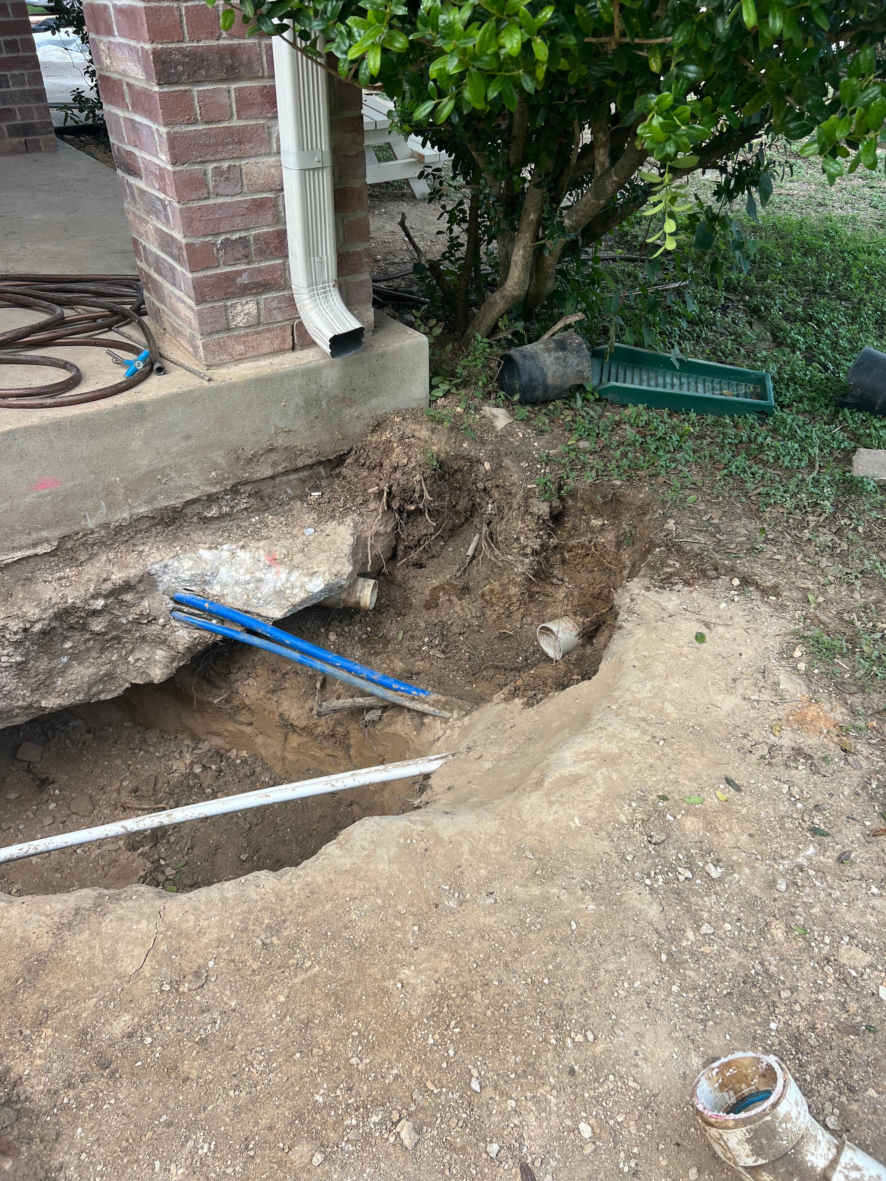 foundation repair plumbing