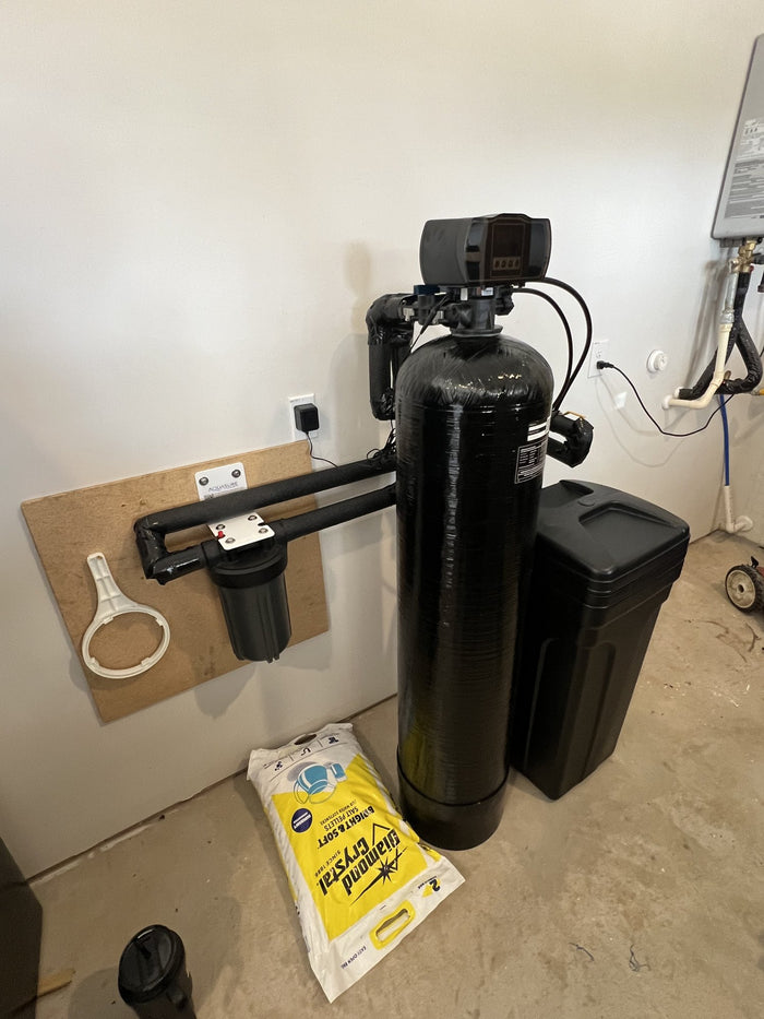 lonesprings softener install salt