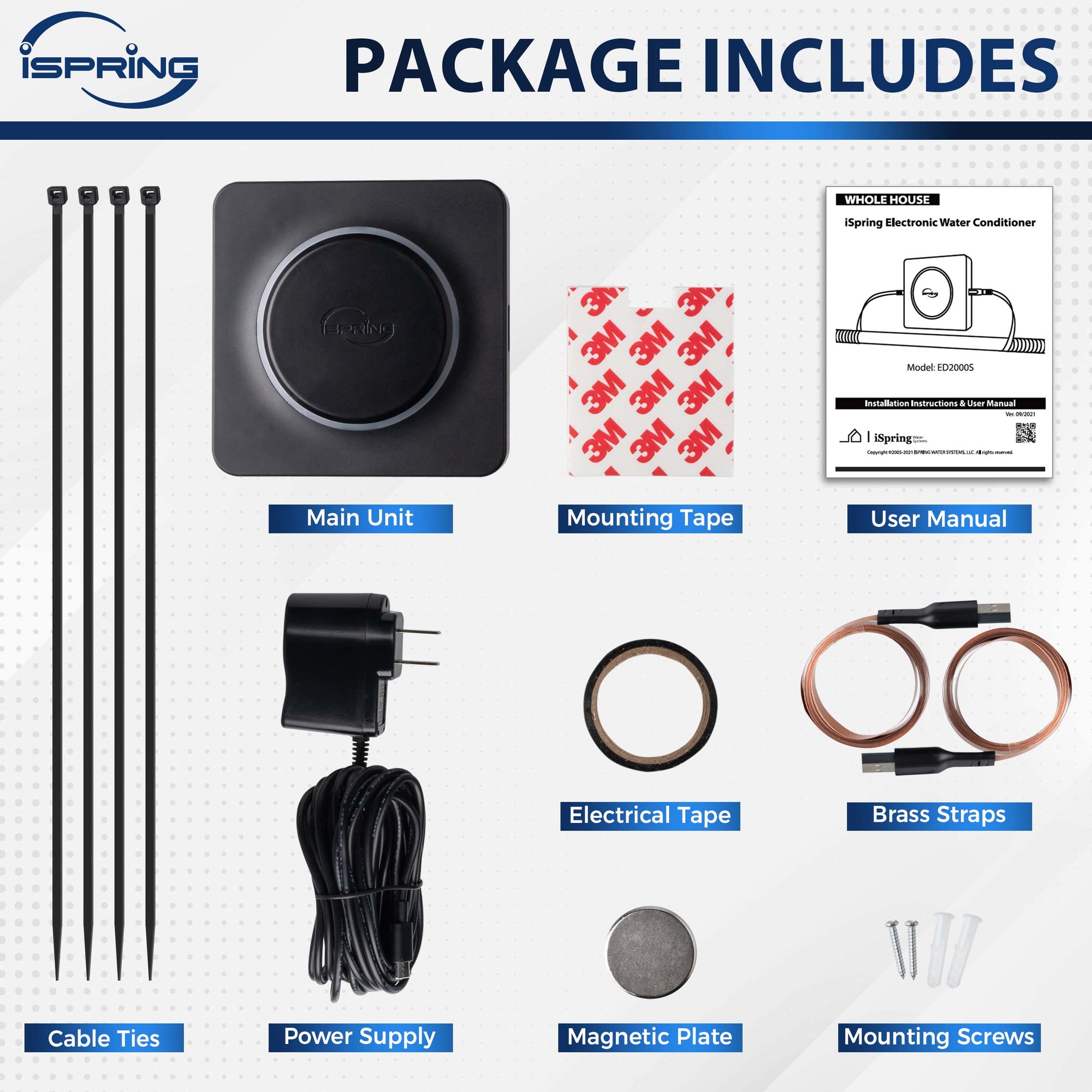 salt free Electrotonic Whole House Water Conditioner for hard water